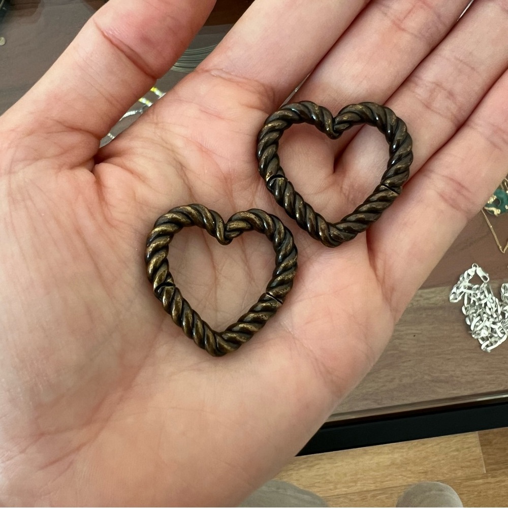 Ask & Embla Rapunzel rope heart hangers - Picture 3 of 7